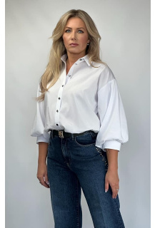 Košile s nabíraným rukávem Regina