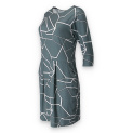 Šaty s 3/4 rukávem 2307 Pratto
