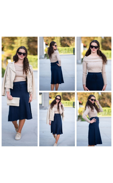 Halenka přes ramena lurex U10538 Italie