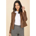 Bunda imitace broušené kůže Laura Jo 15505 Lady 