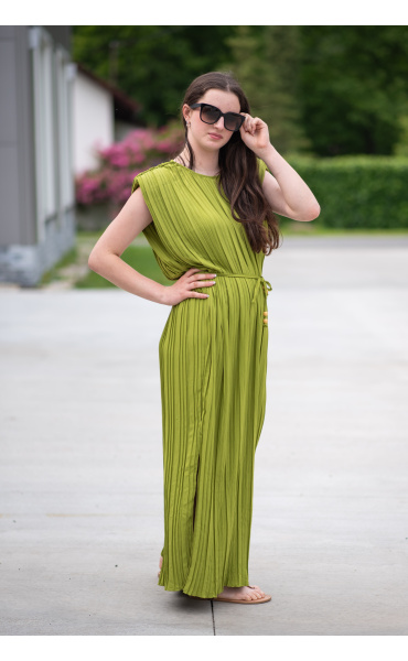 Dlouhé šaty plisé VOGUE MY57360
