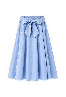 Trendy bavlněná sukně s kapsami U12361