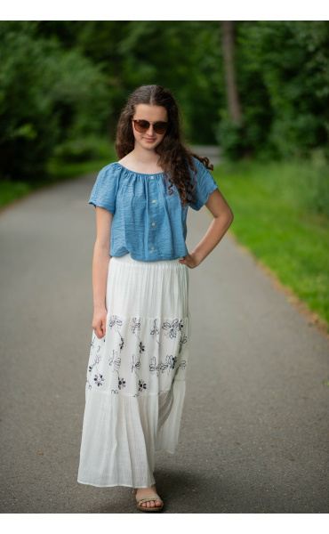 Dlouhá letní sukně 18001