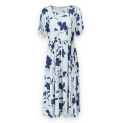 Dlouhé letní šaty květ 24321 Itálie