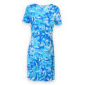 Letní šaty s krátkým rukávem Jopess 7211678 modré