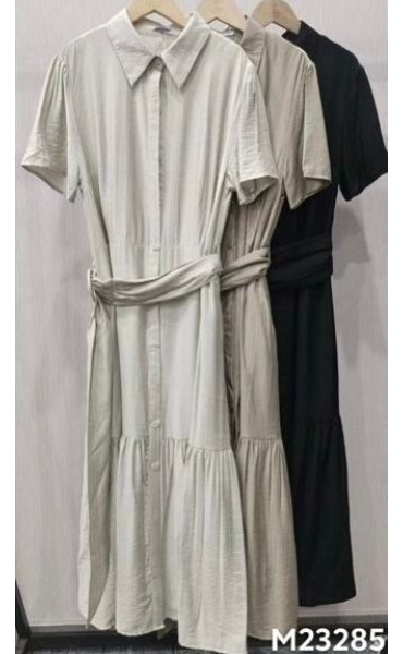 Košilové šaty s volánem MC 23285